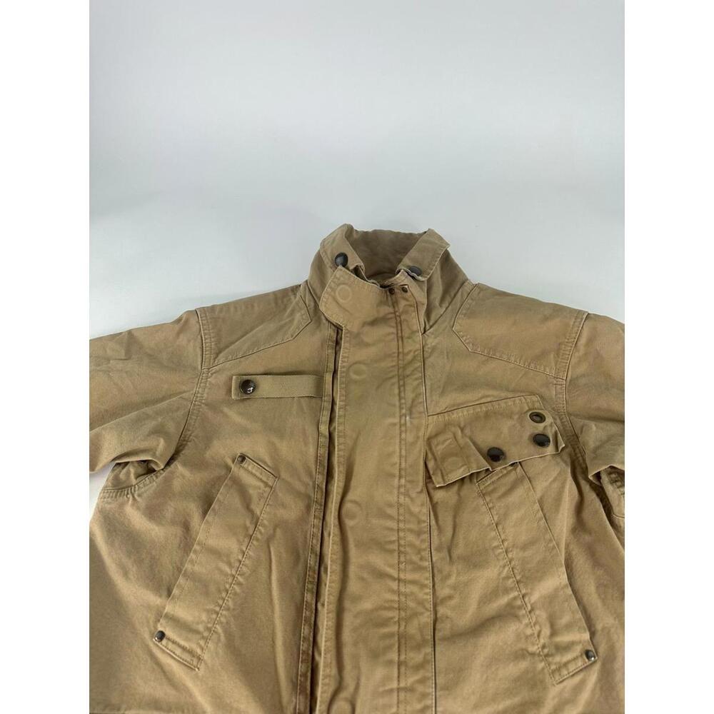 Vintage 90s Polo Ralph Lauren Military Safari Jacket Size M Beige WW2 Pockets - Picture 5 of 15
